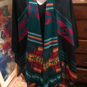 Reversible poncho